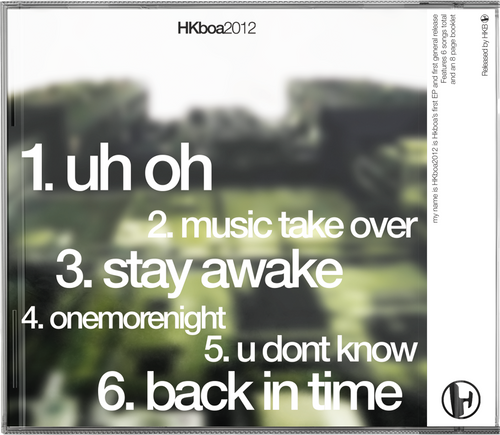 my name is HKboa2012 CD
